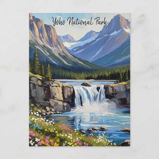 Carte Postale Parc national Yoho Canada (Devant)