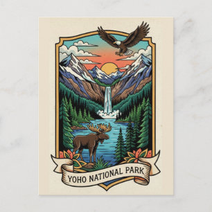 Carte Postale Parc national Yoho Canada
