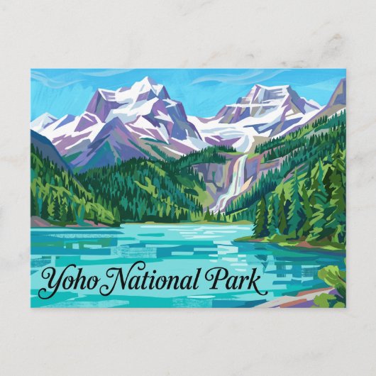 Carte Postale Parc national Yoho Canada (Devant)