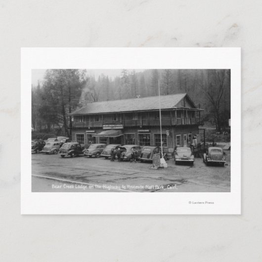 Carte Postale Parc national Yosemite Bear Creek Lodge (Devant)