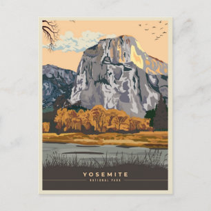 Carte Postale Parc national Yosemite Demi-Dome Californie