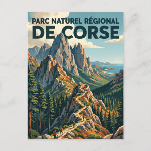 Carte Postale Parc naturel régional de Corse France