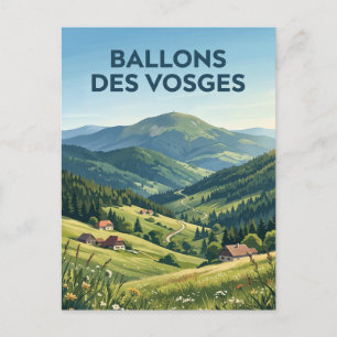Carte Postale Parc naturel régional des Ballons des Vosges Franc