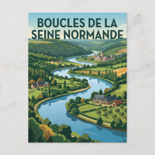 Carte Postale Parc naturel régional des Boucles de la Seine norm