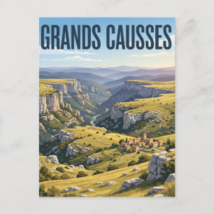 Carte Postale Parc naturel régional des Grands Causses France