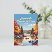 Carte Postale Parc provincial Algonquin Canada (Debout devant)