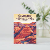Carte Postale Parc provincial des dinosaures Canada (Debout devant)