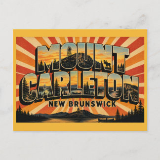 Carte Postale Parc provincial Mount Carleton Nouveau-Brunswick