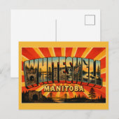 Carte Postale Parc provincial Whiteshell Manitoba (Devant / Derrière)