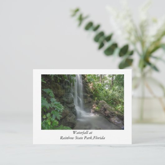 Carte Postale Parc Rainbow State Waterfall (Debout devant)