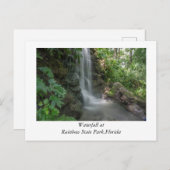 Carte Postale Parc Rainbow State Waterfall (Devant / Derrière)