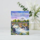 Carte Postale Parc Riverfront USA (Debout devant)