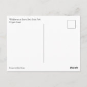 Carte Postale Parc Rock State de Sisters (Dos)