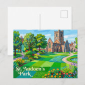 Carte Postale Parc St. Audoen Irlande (Devant / Derrière)