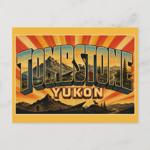 Carte Postale Parc territorial Tombstone Yukon