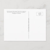 Carte Postale Parc tribal de la Vallée du Monument Navajo (Dos)