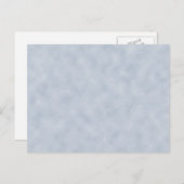 Carte Postale Parchemin vintage gris bleu texture (Devant / Derrière)