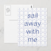 Carte Postale Parcourez Avec Moi (Devant / Derrière)