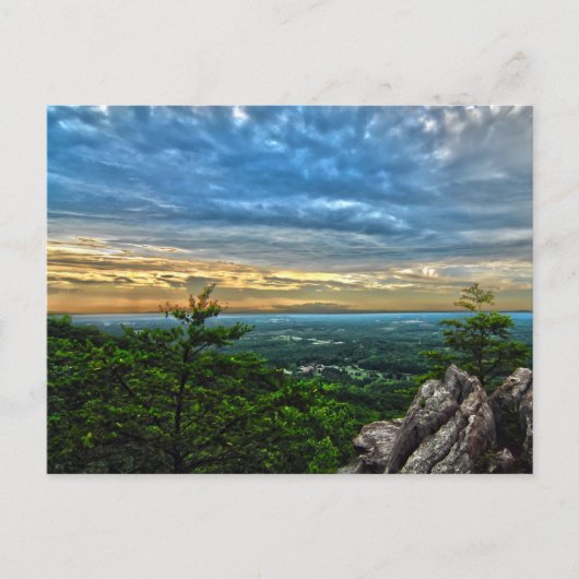 Carte Postale Parcours Blue Ridge (Devant)