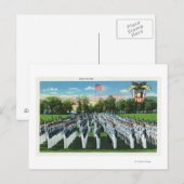 Carte Postale Parcours de tenue de l'Académie militaire (Devant / Derrière)