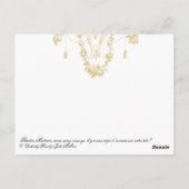 Carte Postale Pardon Madame, (Dos)