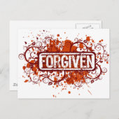 Carte Postale Pardonné (Devant / Derrière)