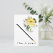 Carte Postale Pardonne-moi, s'il te plaît. (Debout devant)