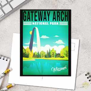 Carte Postale Pare national de la Gateway Arch - Missouri Saint 