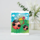 Carte Postale Parent et enfant ! (Debout devant)