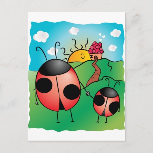 Carte Postale Parent et enfant ! (Devant)