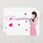 Carte Postale parentalité (Devant / Derrière)