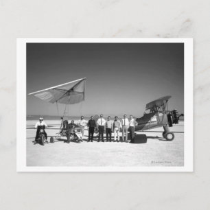 Carte Postale Paresev 1-A et plan de remorquage avec équipage et