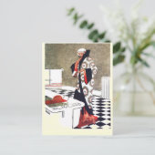 Carte Postale Parfait pour la salle de bain (Debout devant)