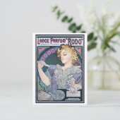 Carte Postale Parfum, Alphonse Mucha (Debout devant)