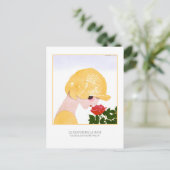 Carte Postale Parfum de la Rose Marty Art Déco (Debout devant)