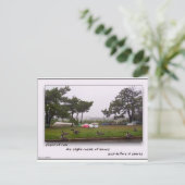 Carte Postale Parfum de pluie (Debout devant)