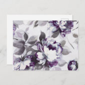 Carte Postale Parfum de Roses de prune (Devant / Derrière)