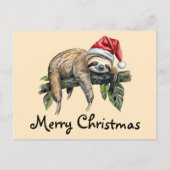 Carte Postale Parfum détendu avec un casquette de Noël 1 (Devant)