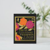 Carte Postale Parfum Eau de Cologne Pourprea 1920 (Debout devant)
