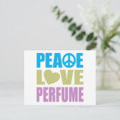 Carte Postale Parfum Peace Love (Debout devant)