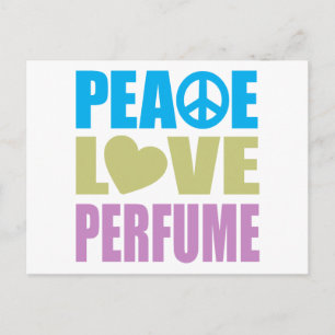 Carte Postale Parfum Peace Love