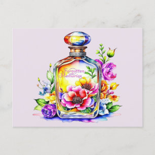 Carte Postale Parfum Souvenirs Oubliés