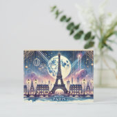 Carte Postale Pari magique (Debout devant)
