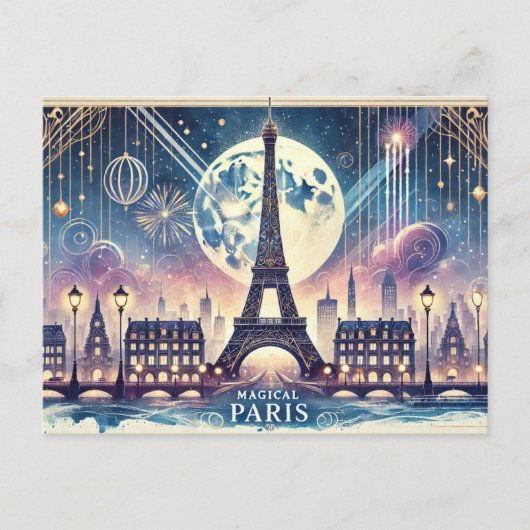Carte Postale Pari magique (Devant)