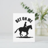 Carte Postale Pari Sur Moi - Course À Cheval (Debout devant)