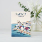 Carte Postale Parikia Grèce (Debout devant)