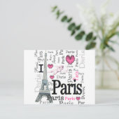 Carte Postale Paris (Debout devant)