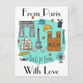 Carte Postale Paris (Devant)