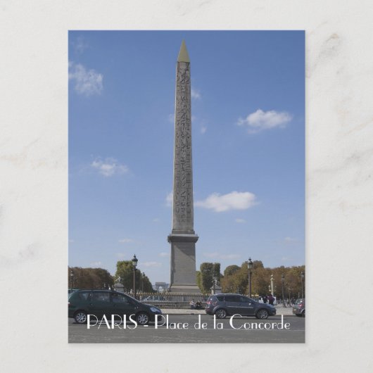 Carte Postale Paris (Devant)