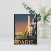 Carte Postale Paris (Debout devant)